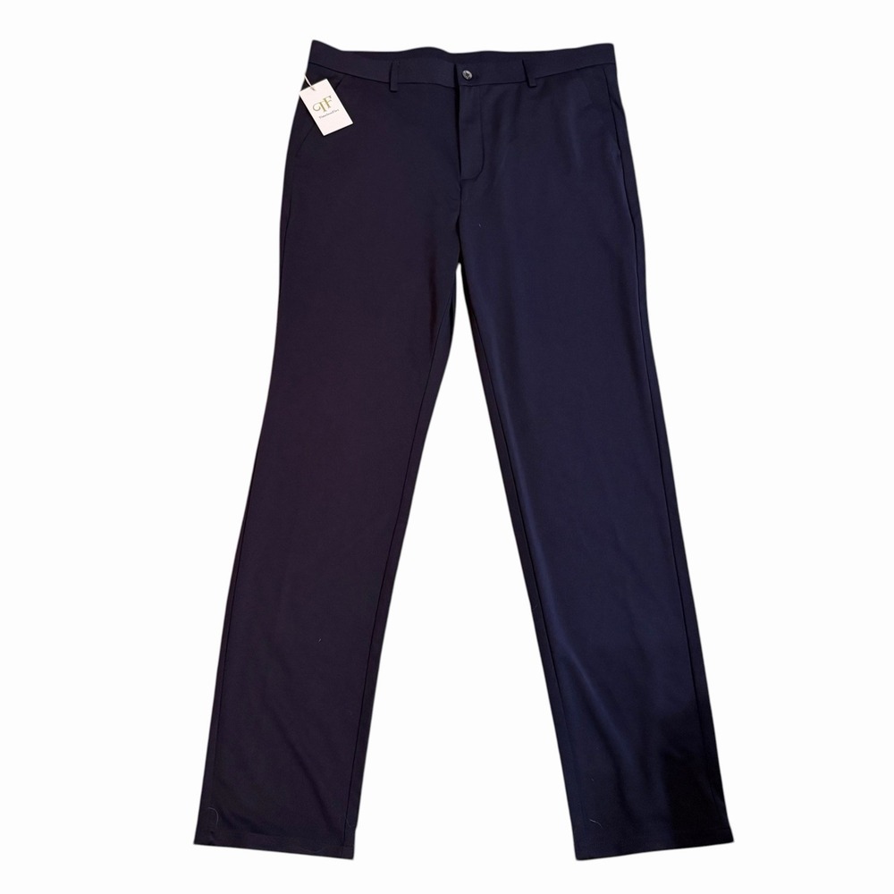 NWT Timeless Flex Dress Pants Black Men's Size 38 x 34 Comfort Stretch‎